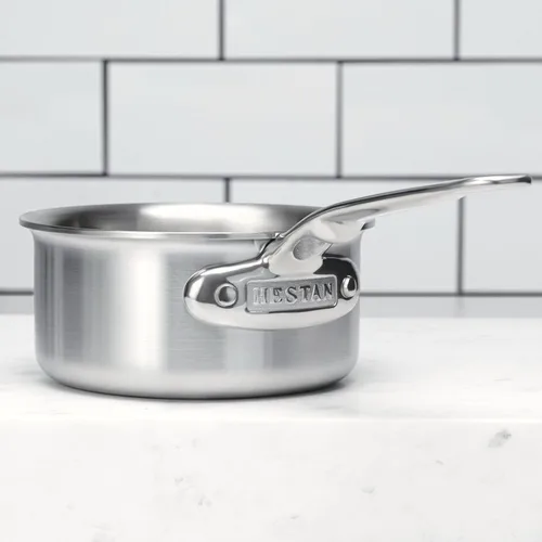 Miniatura 2 de Thomas Keller Insignia by Hestan - Calentador de mantequilla de acero inoxidable de 0.75 cuartos de galón, compatible con placa de inducción