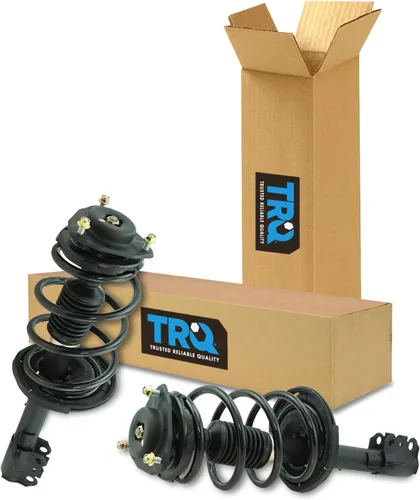 Miniatura 108 de TRQ Conjunto de Amortiguador y Resorte Delantero Cargado con Resorte Helicoidal Pre-ensamblado Compatible con Jeep Cherokee Limited AWD 14-22 Sin