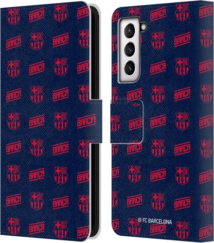 Miniatura 30 de Head Case Designs Funda de piel con licencia oficial del FC Barcelona Barca Crest Graphics para Samsung Galaxy A06 4G
