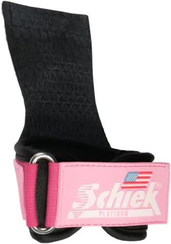 Miniatura 16 de Schiek Sports Model 1907 Platinum Edition Ultimate Grips - Correas de levantamiento de pesas 3 en 1, muñequeras y almohadillas de agarre, control