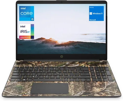 HP Portátil portátil, pantalla táctil HD de 15.6", procesador Intel Core i3-1115G4, cámara web, tipo C, HDMI, lector de tarjetas SD, Wi-Fi, Windows