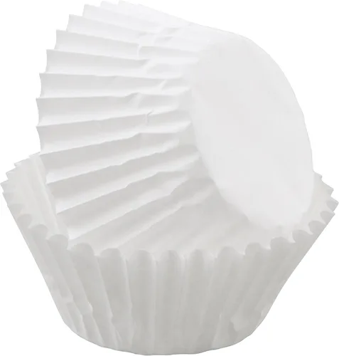 Miniatura 2 de Wilton tazas para muffins pequeñas, 100 unidades, Blanco