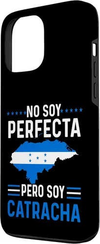 Miniatura 2 de Funda de regalo para iPhone 13 Pro Max No Soy Perfecta Pero Soy Catracha Honduras Flag Map