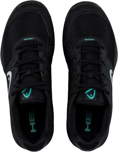 Miniatura 4 de HEAD Mens Revolt Court Tennis Shoes Black and Teal