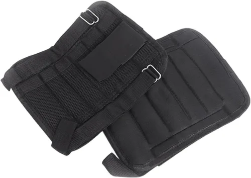 Vaveren 2 piezas de pesas de tobillo entrenamiento de fuerza unisex suministros equipo cómodo pesas de piernas para aeróbicos, baile, gimnasio,