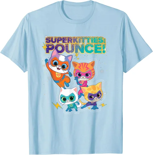 Miniatura 75 de Disney Junior SuperKitties Pounce! Camiseta de equipo completo, talla S