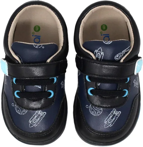Miniatura 5 de Kimi Kai First Walker - Zapatillas de deporte de piel con nave espacial para niños