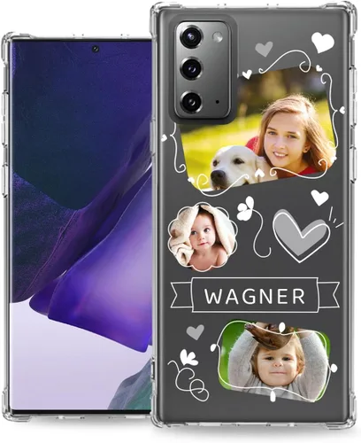 Miniatura 13 de Funda personalizada para Galaxy Note 20 Samsung Phone Ultra Picture Photo Monogram Name – Funda personalizada Make Note20 delgada delgada suave goma
