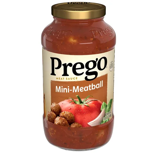 Miniatura 23 de Prego Tomate grueso con salsa de pasta de ajo y cebolla, tarro de 24 onzas