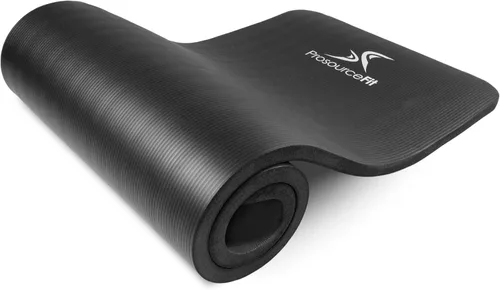 Miniatura 5 de ProsourceFit Extra Thick Yoga and Pilates Mat 1/2” (13mm) or 1" (25mm), 71-inch Long High Density Exercise Mat with Comfort Foam and Carrying Strap