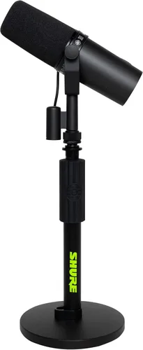 Miniatura 8 de Shure by Gator - Soporte de micrófono compacto de perfil bajo con pluma de una sola sección; (SH-DESKTOP2)