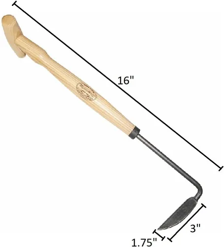 Miniatura 2 de DeWit Cape Cod Weeder con mango P-Grip, mano izquierda