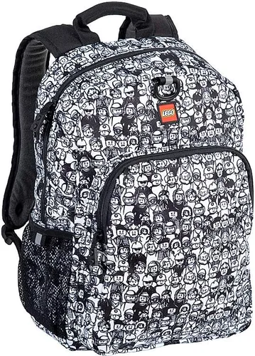 LEGO Mochila clásica Heritage para niños, Color Me Multitud, Mochila Heritage Classic