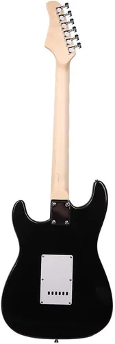 Miniatura 5 de Guitarra eléctrica de diapasón de palisandro de 39 pulgadas, kit de guitarra eléctrica para principiantes de cuerpo sólido de tamaño completo