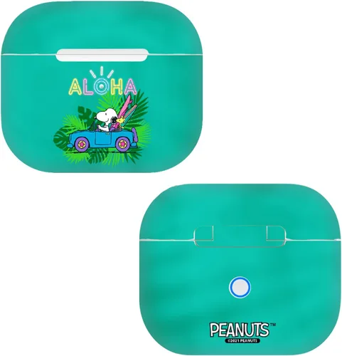 Miniatura 7 de Head Case Designs Calcomanía de vinilo con licencia oficial de Peanuts Snoopy Character Fun compatible con Apple AirPods 3 de 3ª