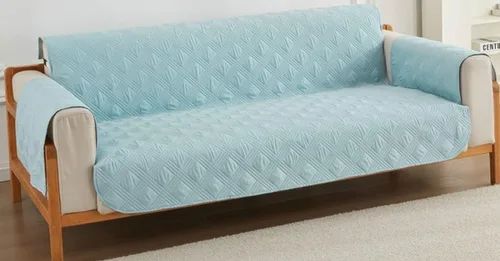 Miniatura 13 de Fundas para sofá de 3 plazas y 2 plazas y 1 plaza, funda de sofá reversible, funda acolchada ajustable para sofá, protectores impermeables