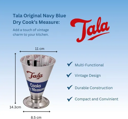 Miniatura 2 de Tala Los cocineros miden ingredientes secos, plata/rojo/azul