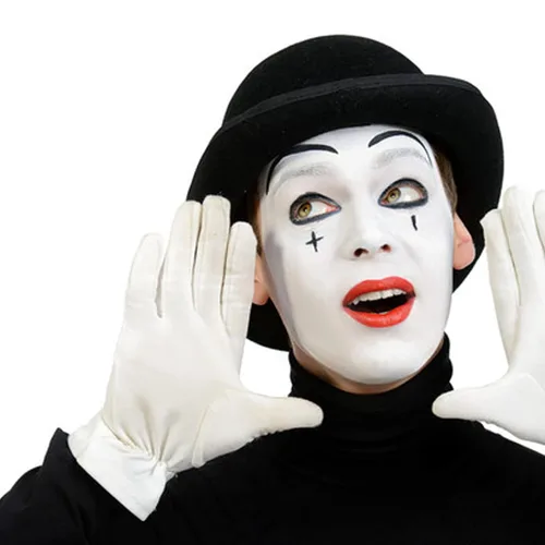 Miniatura 8 de MEICOLY SFX Joker - Juego de 6 piezas de maquillaje de Halloween, pintura facial blanca y negra, maquillaje clásico profesional a base de aceite