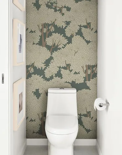 Miniatura 5 de Mural de Bosque para Despegar y Pegar - Papel Tapiz de Jungla, Papel Tapiz de Árbol para Despegar y Pegar, Vinilo Impermeable para Baño y Dormitorio
