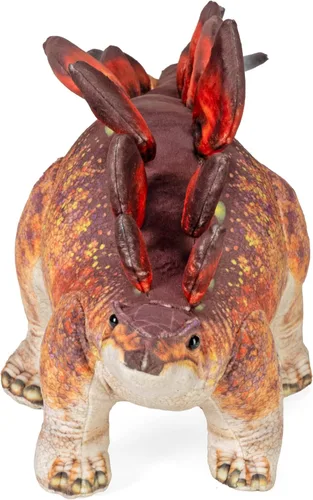 Miniatura 2 de Wild Republic Colección de artista, dinosaurio estegosaurio, regalo para niños, 15 pulgadas, juguete de peluche, botellas de agua recicladas