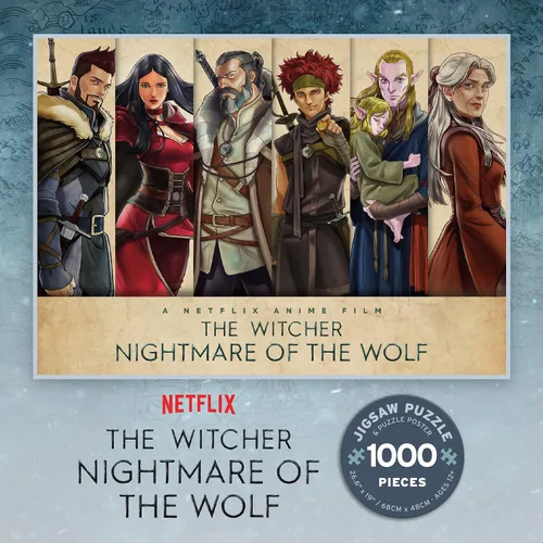 Miniatura 2 de Ceaco - Netflix - The Witcher - Witcher Woods Animation - Rompecabezas de 1000 piezas