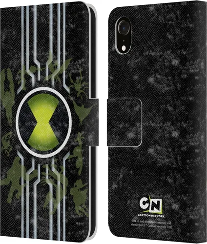 Miniatura 7 de Head Case Designs Officially Licensed Ben 10: Alien Force Ben's Jacket Graphics Leather Wallet Case Compatible with Apple iPhone XR