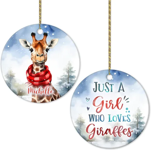 Miniatura 11 de Hyturtle Adorno de Navidad personalizado, con nombre personalizado, círculo de cerámica, para amantes de las abejas, decoración de árbol, regalo