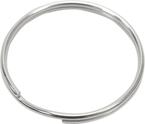Miniatura 8 de Scuba Choice Buceo 2.008 in Acero Inoxidable 0.098 in Anillo Dividido para BCD Accesorio 5 Piezas