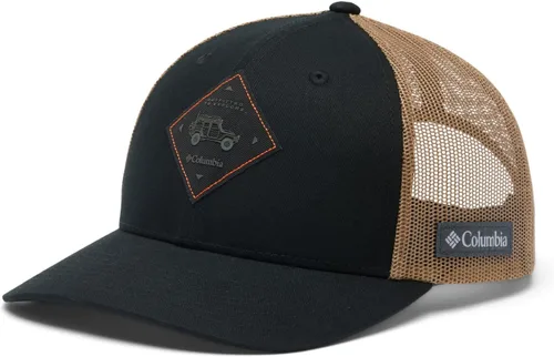 Miniatura 517 de Columbia - Gorra de malla con bandera con árboles unisex para adultos, corona alta