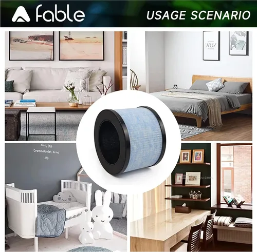 Miniatura 6 de Filtro True de alta calidad, repuesto DH-JH01 para AROEVE MK01 y MK06, Pomoron y KLOUDI DH-JH01, Intelabe EPI080/EP1080 y Elechomes EPI081/EP1081