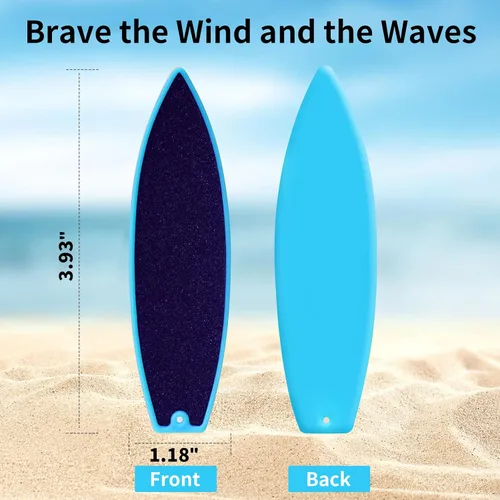 Miniatura 4 de Tablas de surf con dedos, tabla de surf con dedos para ventana de automóvil, tabla de surf con cuerda, tabla de surf de viento para niños