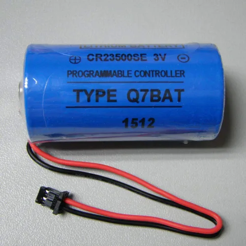 Miniatura 5 de Q7BAT CR23500SE para QNS Q Series PLC Baterías de litio de repuesto industrial con enchufe 3V 5000MAH (paquete de 4)