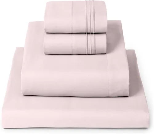 Miniatura 13 de Mellanni Juego de Sábanas Split King - Colección Icónica de 7 Piezas para Ropa de Cama, (Incluye 4 Fundas de Almohada), Bolsillo Profundo de 16 1394