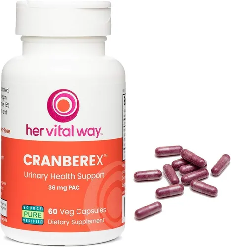 Miniatura 5 de Cranberex - Pastillas de arándano para mujeres y hombres - Suplemento de arándano con 36 mg de PAC - Cápsulas de extracto de arándano para la salud