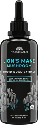 Miniatura 8 de Naturealm Chaga - Tintura de extracto de hongos - Gotas líquidas orgánicas de doble extracto - Suplemento herbario antioxidante - Inflamación, apoyo
