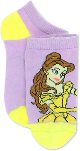 Miniatura 3 de Disney Princess Girls 6 pack Socks Set