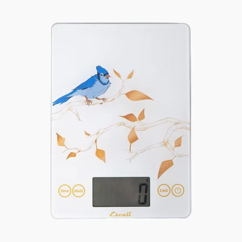 Miniatura 21 de Escali Arti Báscula Digital de Vidrio para Alimentos de Encimera de Cocina, Báscula para Hornear y Cocinar con Contador de Nutrición y Calorías