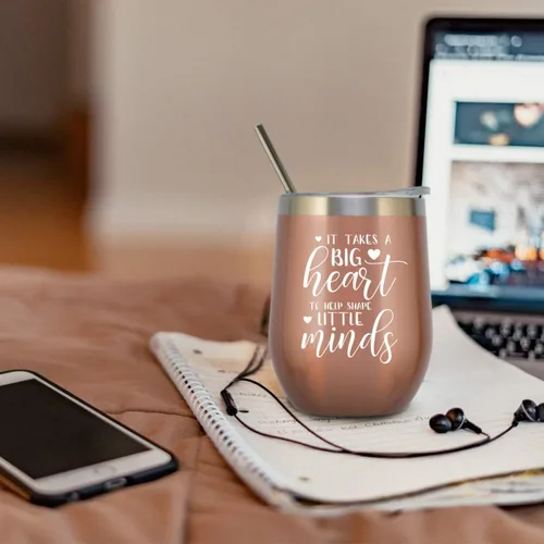 Miniatura 2 de ELEGANTPARK Regalos para profesoras para mujeres, taza de profesora de parte de estudiantes y profesores, regalos de agradecimiento para graduación
