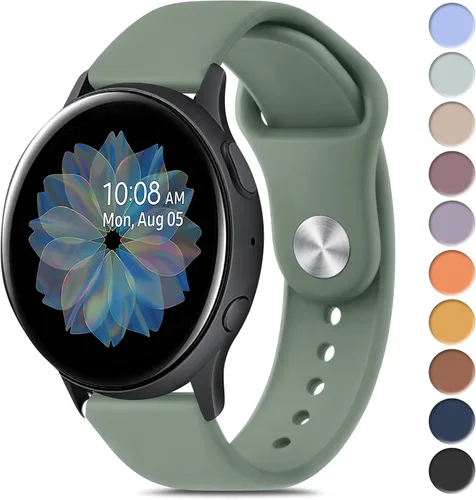 Miniatura 17 de Meliya Correas compatibles con Samsung Galaxy Watch Active 2 Band 1.575 pulgadas 1.732 pulgadas, Galaxy Watch Active 1.654 pulgadas, 0.787 pulgadas