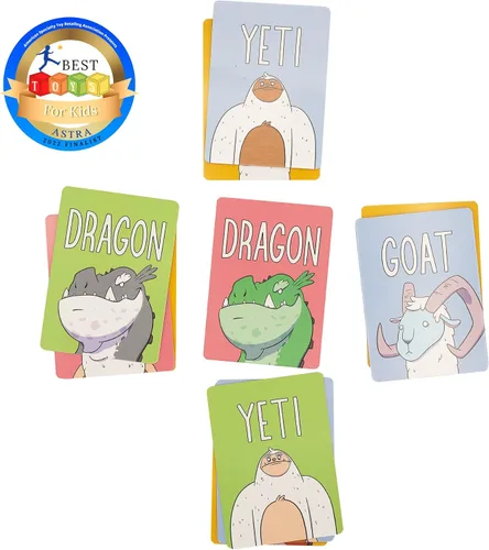 Miniatura 2 de Yeti Slap - Juego de cartas divertido y competitivo con Yetis, los mejores juegos de cartas para familias, adultos, adolescentes y niños, gran