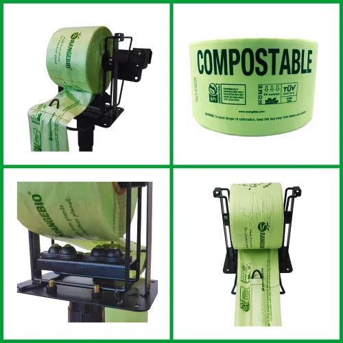 Miniatura 3 de OrangeBio Bolsas Compostables Certificadas para Productos del Hogar, 250 Unidades, 14 x 18 Pulgadas, Soportan hasta 14 Libras, ASTM D6400, EN 13432