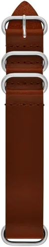Miniatura 2 de Fossil Men's 22mm Dark Brown LiteHide Leather Watch Band