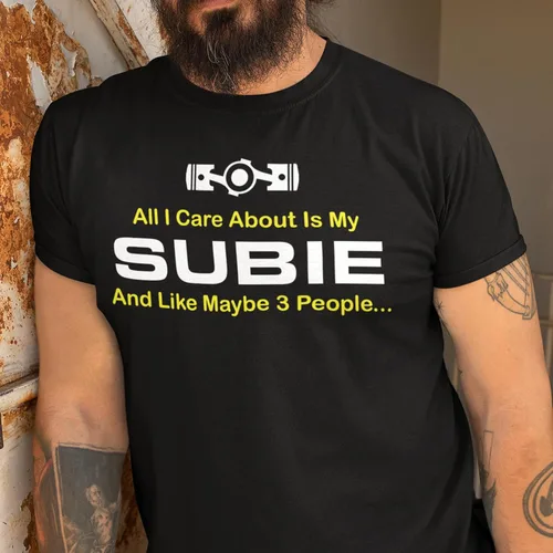 Miniatura 2 de Subie Generation Cars - Camiseta de manga corta para adultos, mecánico japonés de carreras, regalo para amantes de los automóviles, entusiastas