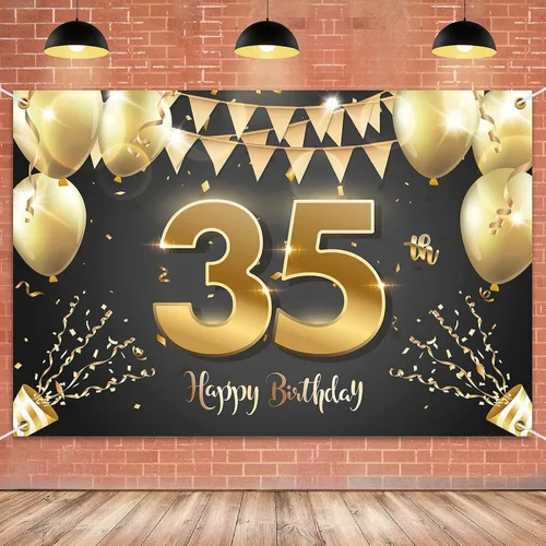 Miniatura 14 de HAMIGAR Fondo de pancarta de feliz cumpleaños número 10 de 6 x 4 pies, decoraciones de cumpleaños de 10 años, suministros de fiesta para niñas