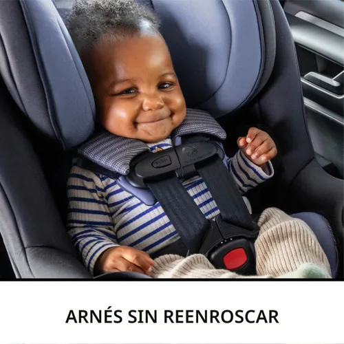 Miniatura 6 de Evenflo REO by Revolve360 - Asiento convertible giratorio 2 en 1 para automóvil, 360 grados, para bebé a niño, orientación hacia adelante y hacia