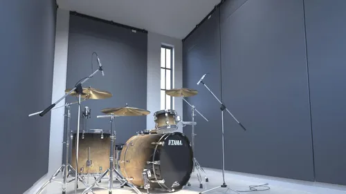 Miniatura 7 de Audimute Manta de Absorción de Sonido Manta Amortiguadora de Sonido - Hoja de Insonorización - Reduce el Ruido - Alternativa a la Espuma Acústica
