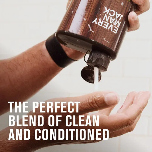 Miniatura 7 de Every Man Jack Champú diario 2 en 1 + acondicionador - Ámbar + sándalo Nutritivo para todo tipo de cabello, derivado de forma natural, libre