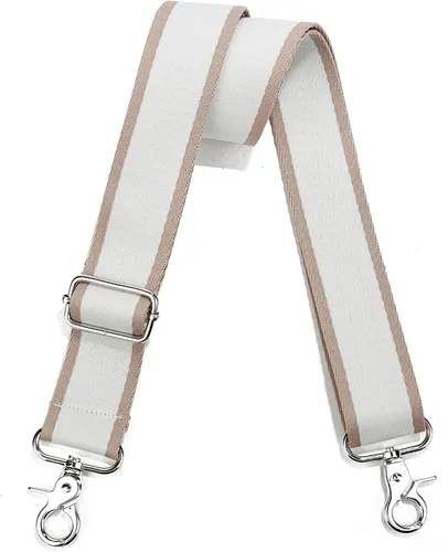 Miniatura 53 de Correa de Bolso Ancha Correa de Hombro Ajustable Correa de Repuesto Cruzada Correa de Bolso de Hardware Plateado