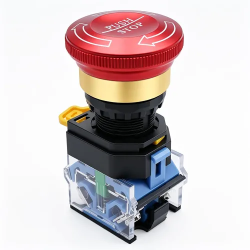 Miniatura 16 de mxuteuk 2pcs 1 NO 0.866 in Interruptor de botón momentáneo SPST Negro 660V 10A HB2-BA21-HH