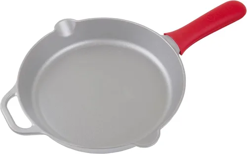 Miniatura 2 de Victoria Victoria - Funda de mango de silicona, funda de mango hecha a medida para sartenes de hierro fundido Victoria de 6.5 y 8 pulgadas, pequeña